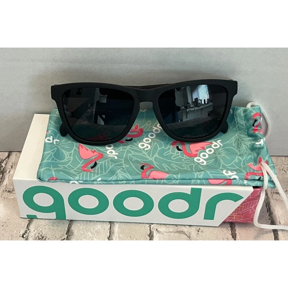 Goodr OG Active Running No Slip Square Polarized Sunglasses A Unicorn’s Calamity
